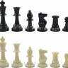 Фигуры шахматные пластиковые № 7 (с утяжелителем) 